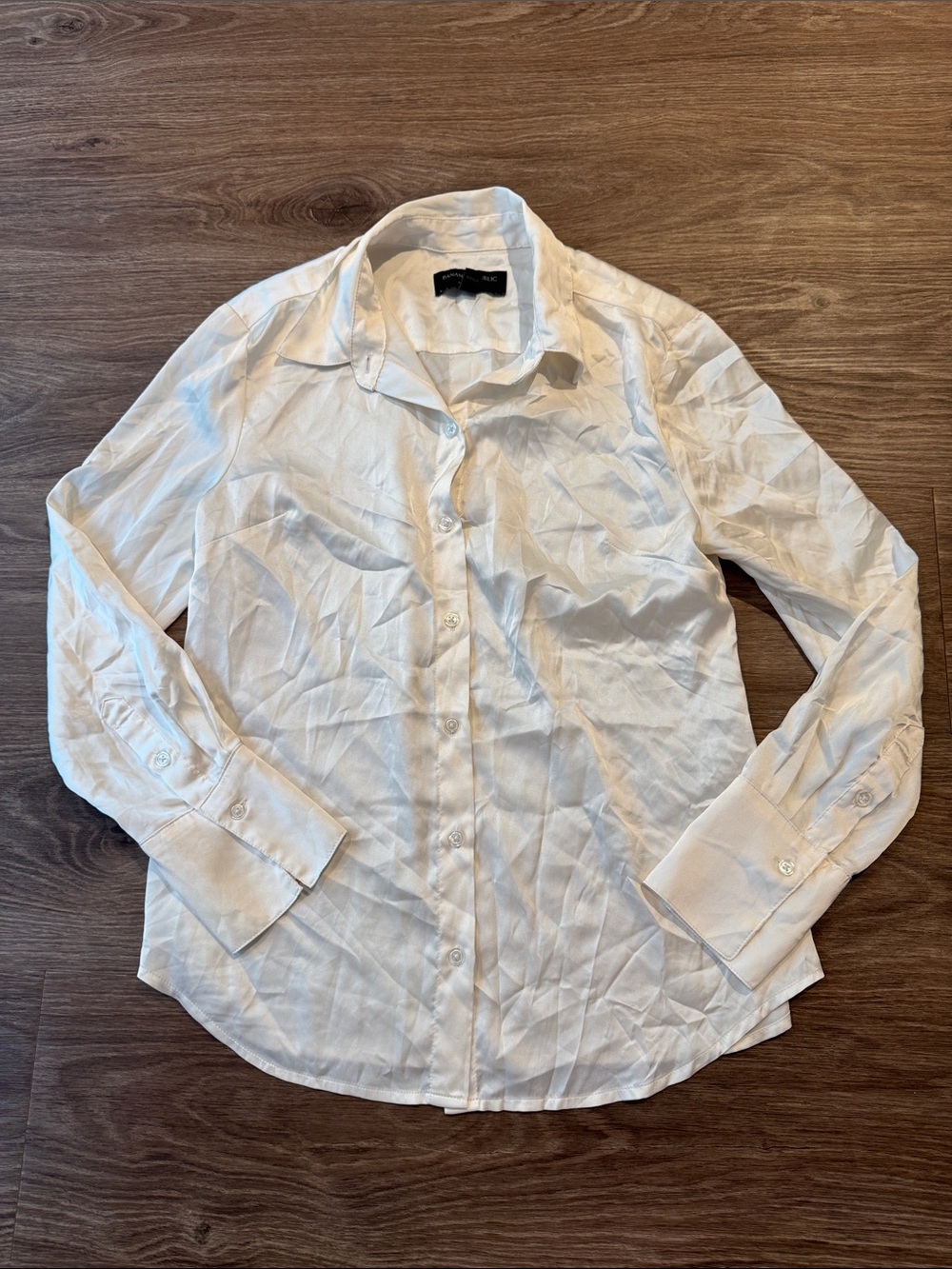 Banana Republic Women's Classic White Button-Down Shirt (xs-petite)